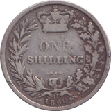 1868 SHILLING ( FINE )