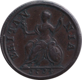 1714 FARTHING ( EF )