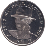 2009 DOLLAR MICHEAL JACKSON SIERA LEONE