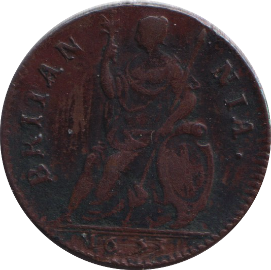 1673 FARTHING ( GVF )