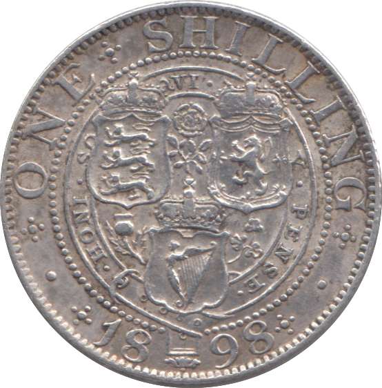 1898 SHILLING ( EF )