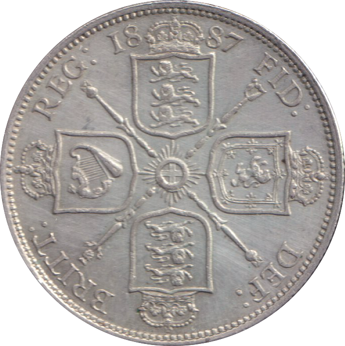 1887 FLORIN ( GVF )