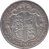 1913 HALFCROWN ( GF )