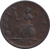 1754 FARTHING ( VF )