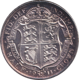 1911 HALFCROWN ( PROOF )
