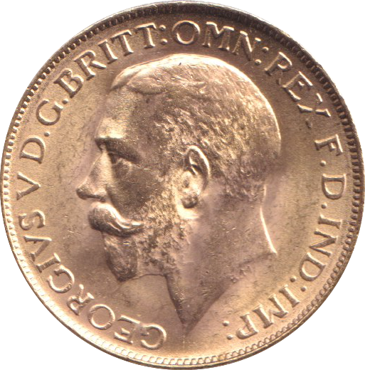 1926 GOLD SOVEREIGN ( UNC )