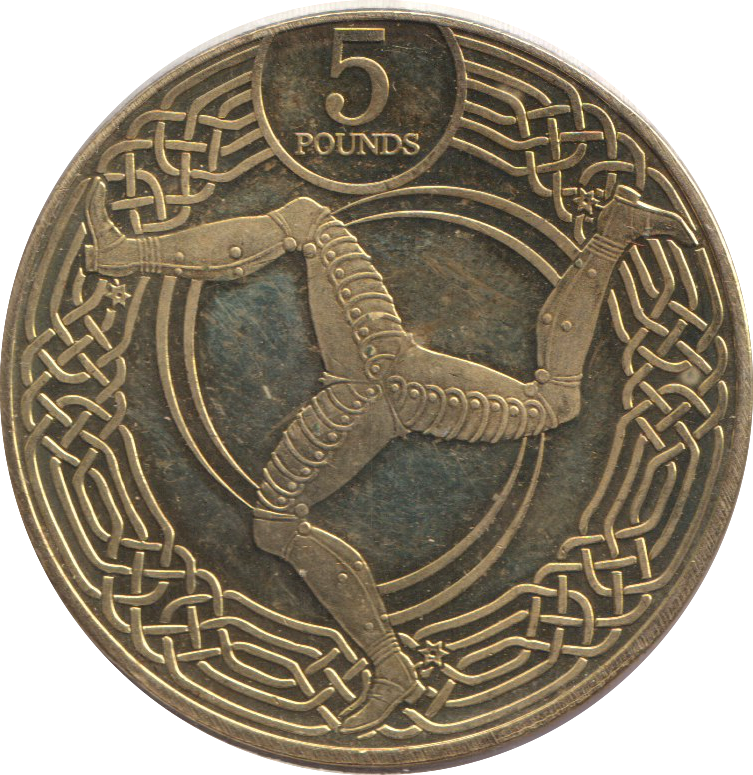 2017 5 POUNDS ISLE OF MAN