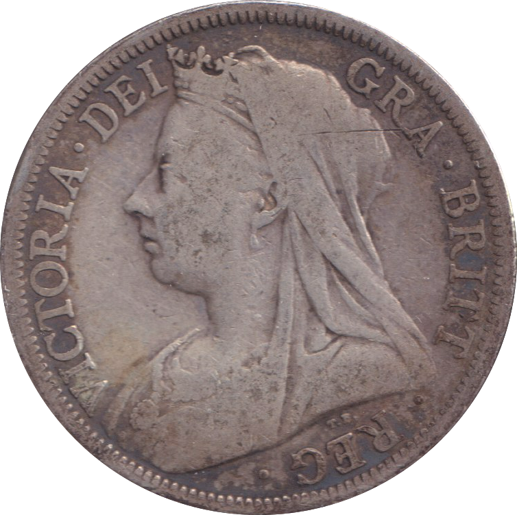 1899 HALFCROWN ( FINE )