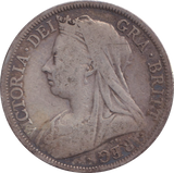 1899 HALFCROWN ( FINE )