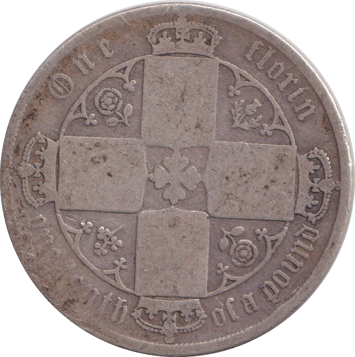 1872 FLORIN ( NF )