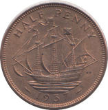 1937 HALFPENNY ( AUNC ) 3