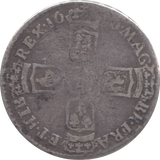 1696 SIXPENCE ( FINE )