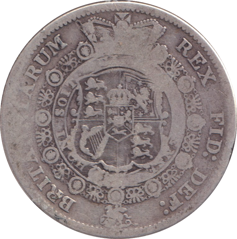 1817 HALFCROWN ( NF )