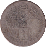 1857 FLORIN ( FAIR )
