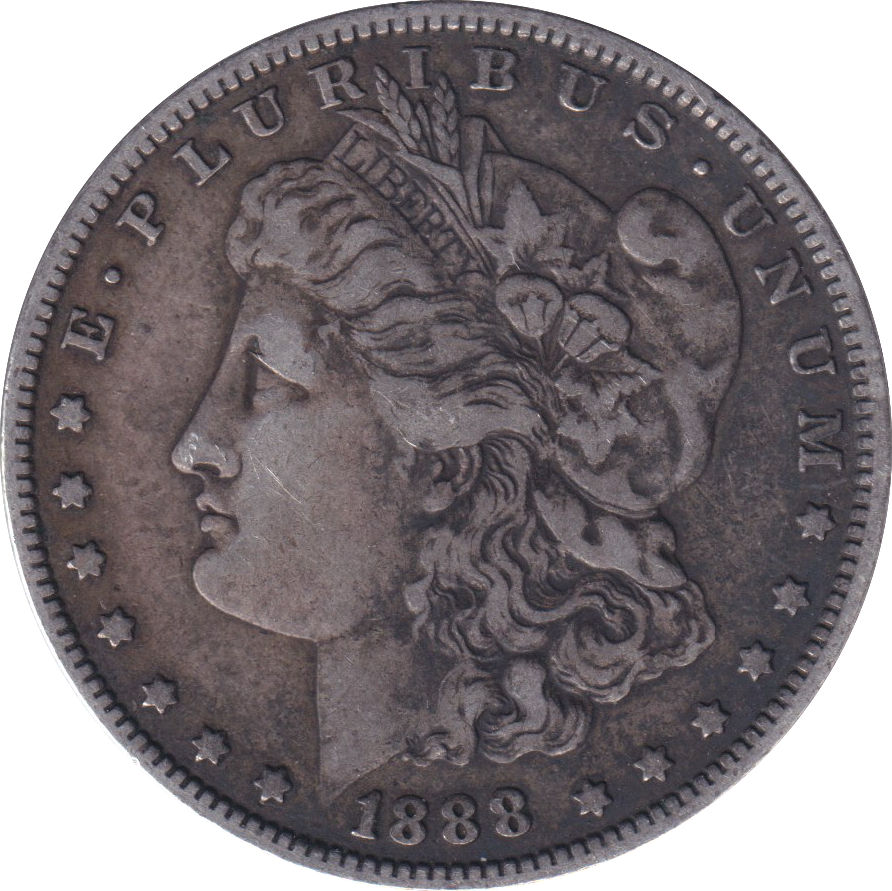 1888 SILVER MORGAN DOLLAR USA