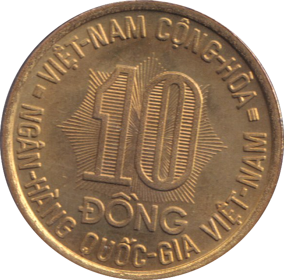 1974 VIETNAM 10 DONG