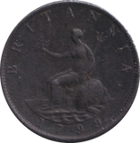 1799 HALFPENNY ( FINE )