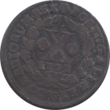 1732 PORTUGAL 10 REIL