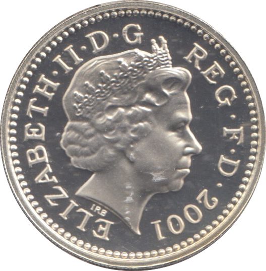 2001 SILVER PROOF ONE POUND