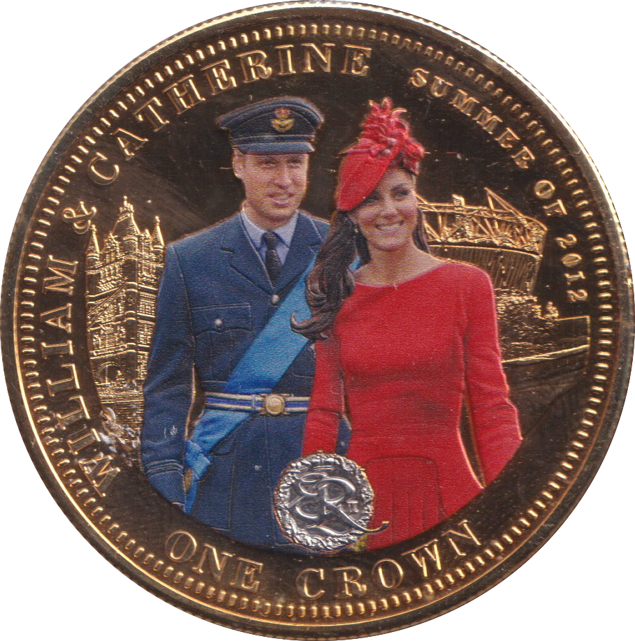 2013 WILLIAM AND CATHERINE COMMEMORATIVE CROWN