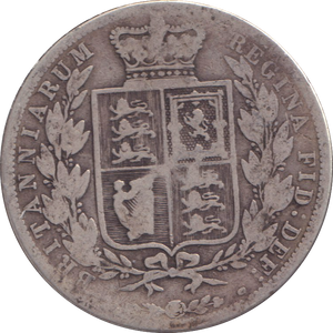 1883 HALFCROWN ( NF )