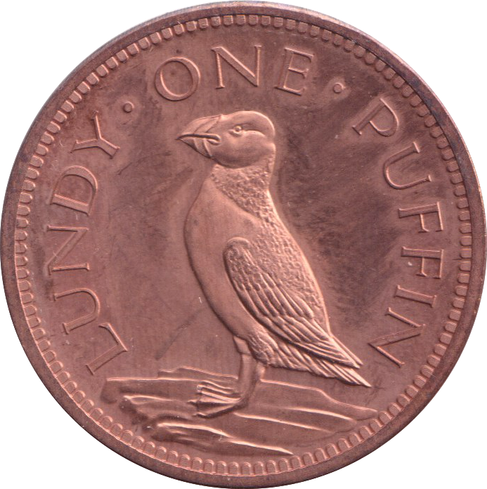 1977 ONE PUFFIN LUNDY