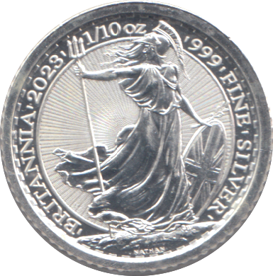 2023 SILVER TENTH 1/10 OZ BRITANNIA