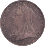 1899 AUNC MAUNDY FOURPENCE