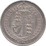 1888 SHILLING ( GF )