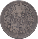 1823 HALFCROWN ( GF )