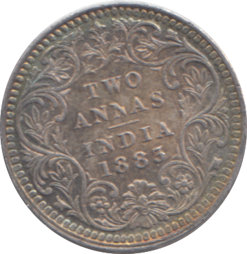 1883 INDIA TWO ANNAS