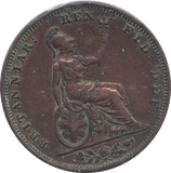 1834 FARTHING ( VF )