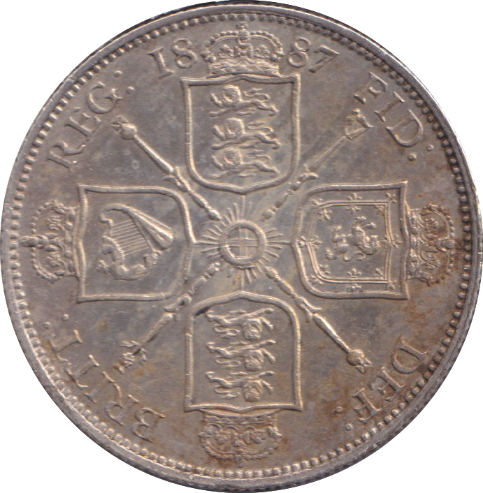 1887 FLORIN ( GVF )
