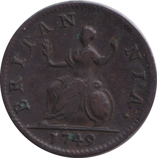 1749 FARTHING ( GVF )