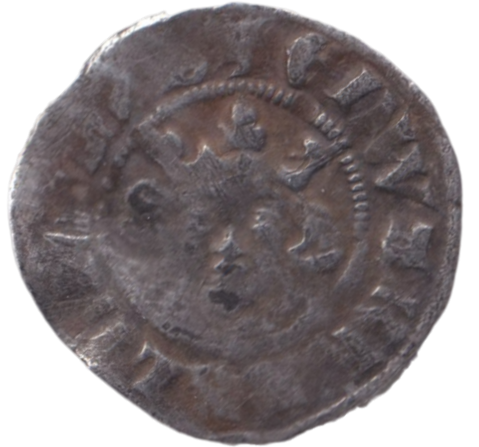 1307-1327 SILVER PENNY EDWARD II CANTERBURY MINT