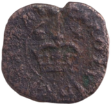 1625 ROSE FARTHING CHARLES I