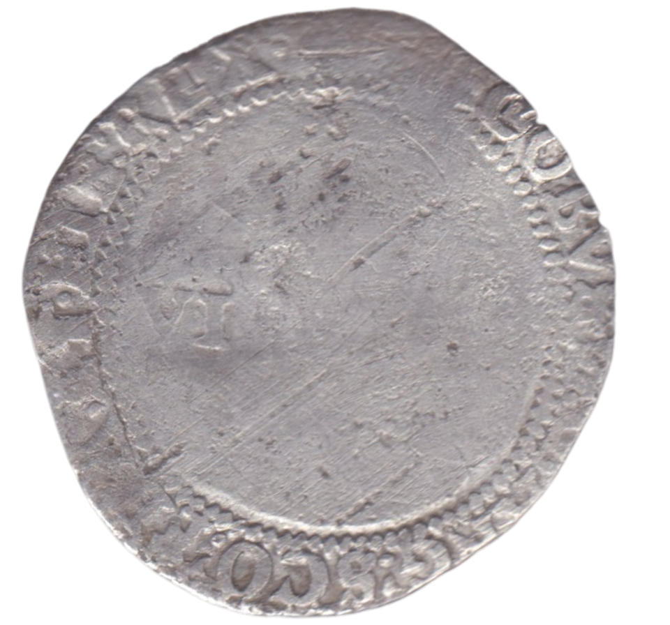 1604 SILVER SIXPENCE JAMES I