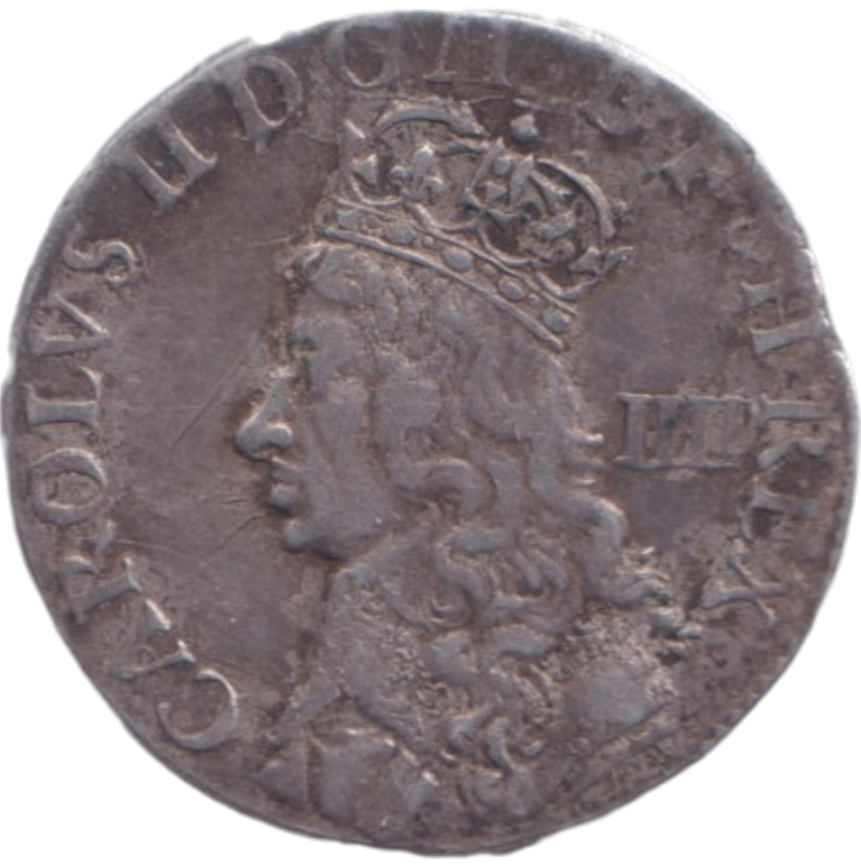 1662 SILVER GROAT CHARLES II
