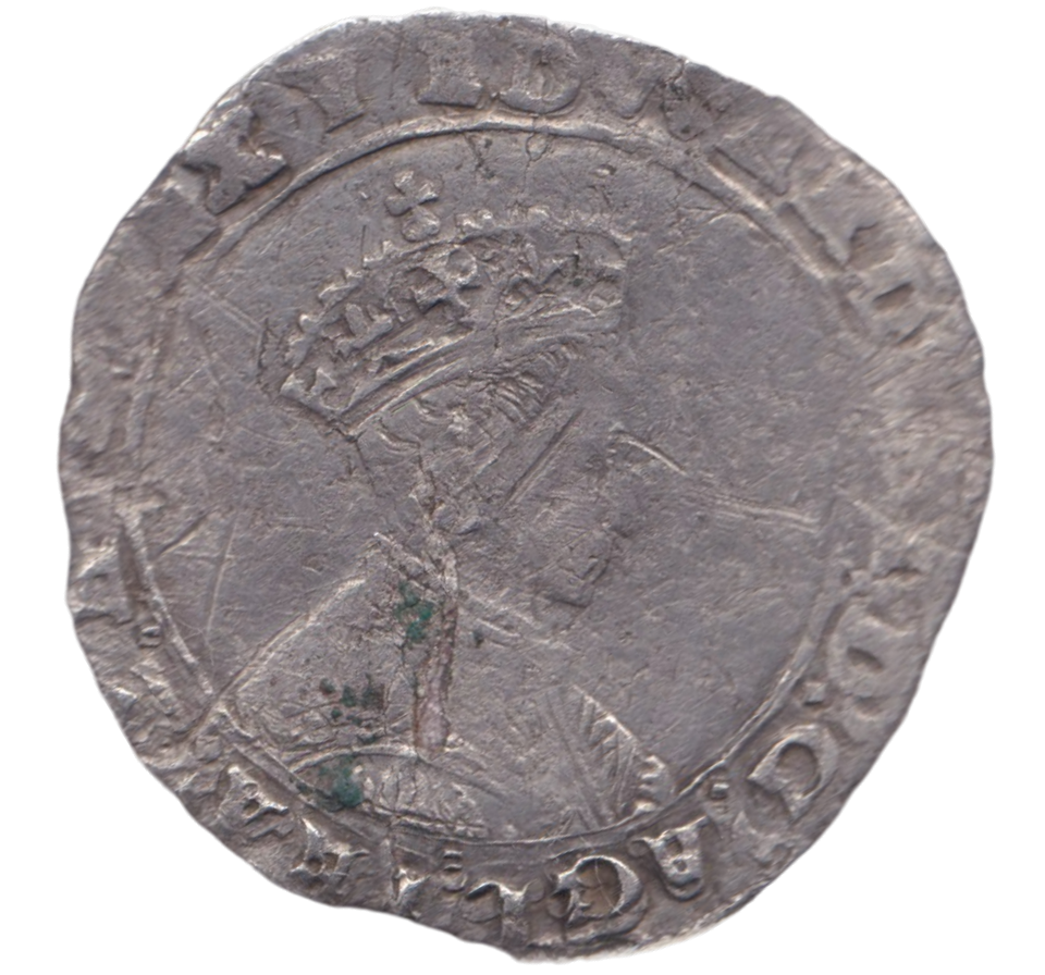 1553 SILVER SHILLING EDWARD VI