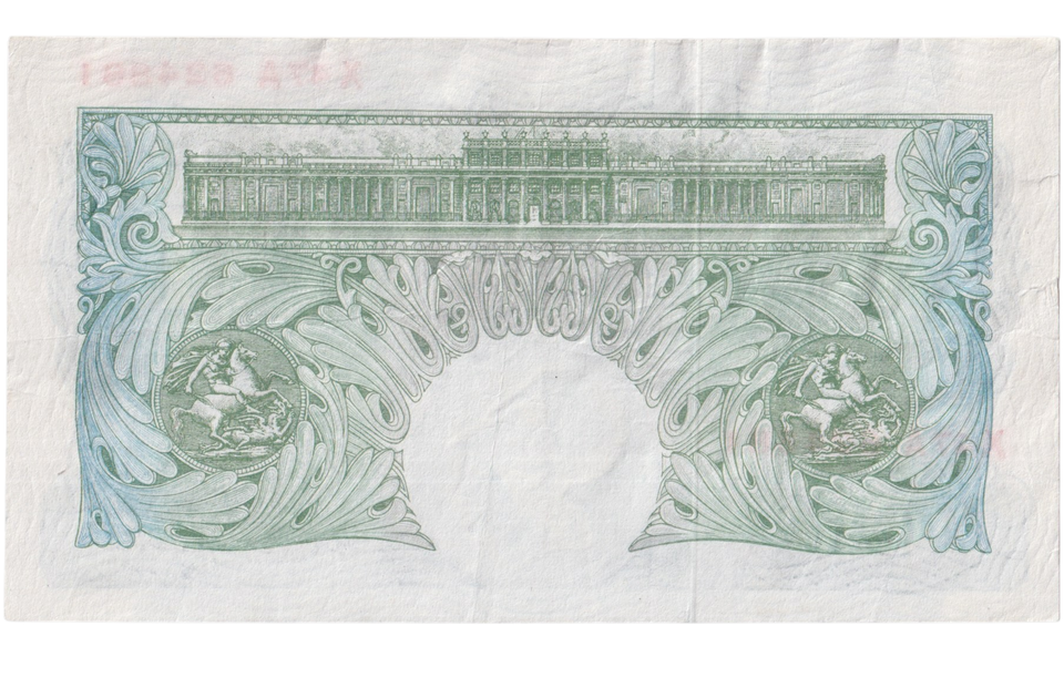 ONE POUND BANKNOTE BANK OF ENGLAND PEPPIATT £1-204