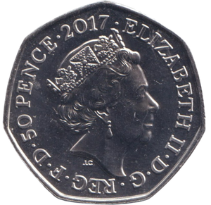 2017 BU 50P BEATRIX POTTER PETER RABBIT