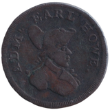 1794 FARTHING TOKEN HAMPSHIRE EARL HOWE NUMISTA 90