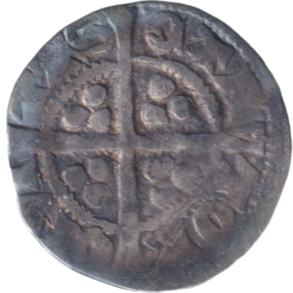 1327 SILVER PENNY EDWARD III CANTERBURY MINT