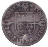 1561 SILVER SIXPENCE ELIZABETH I