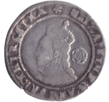 1575 SILVER SIXPENCE ELIZABETH I