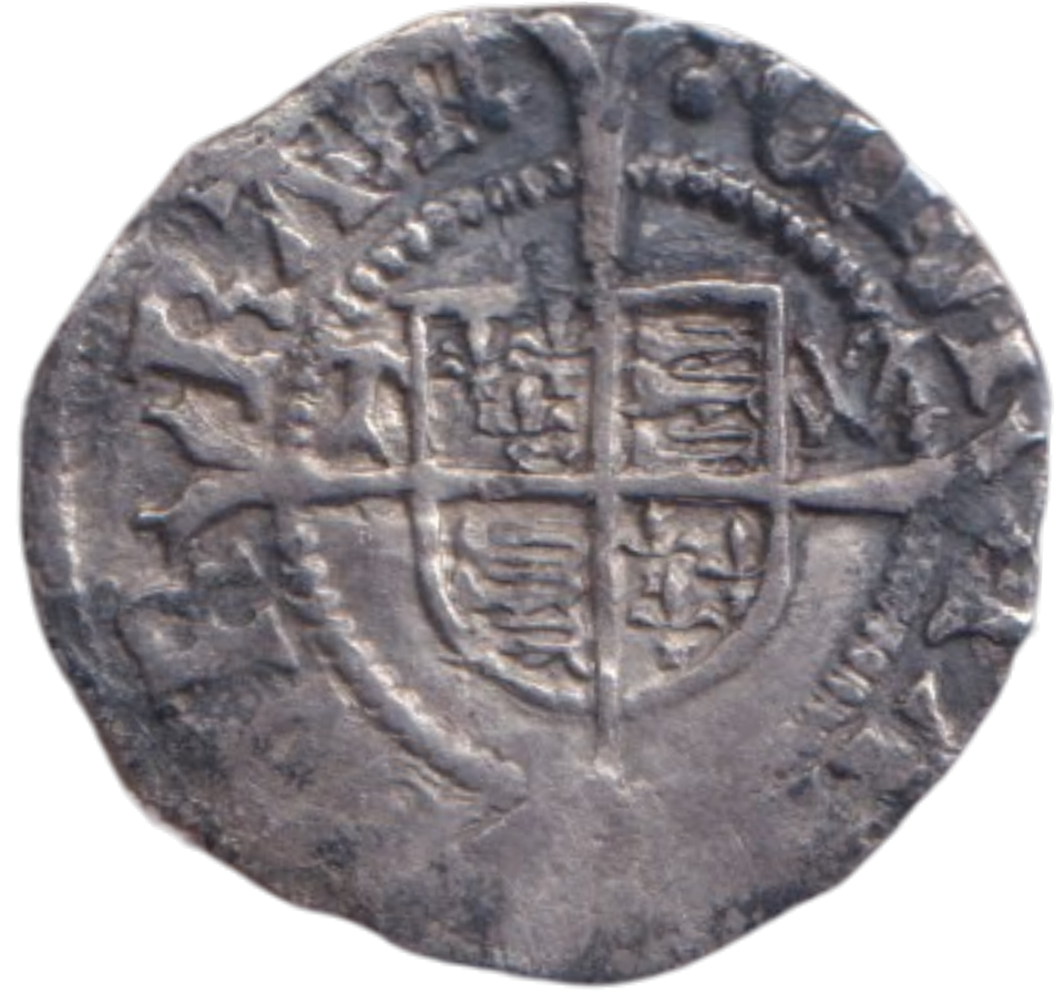 1526 SILVER PENNY HENRY VIII YORK MINT