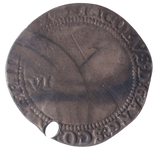1603 SILVER SIXPENCE JAMES I