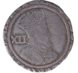 1603 SILVER SHILLING JAMES I CLIPPED