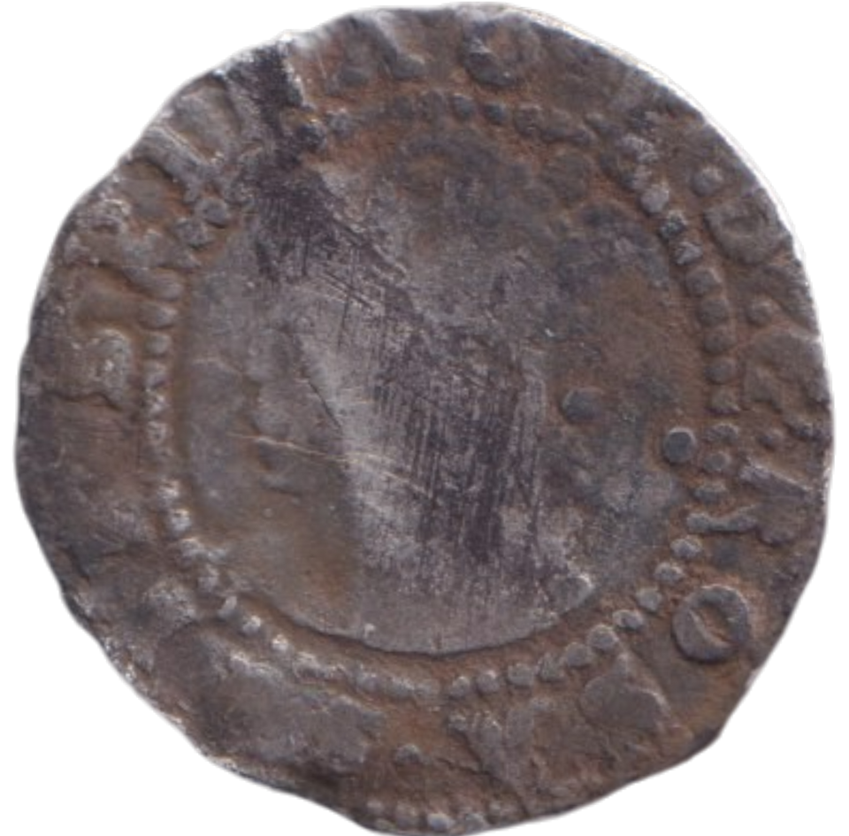 1587 SILVER HALF GROAT ELIZABETH I