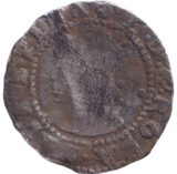 1587 SILVER HALF GROAT ELIZABETH I